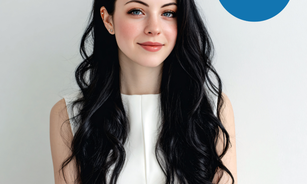 AI avatar of a professional woman for LinkedIn PR