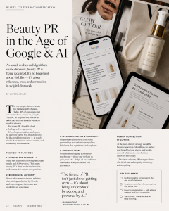 Beauty PR in the age of Google and AI search explained