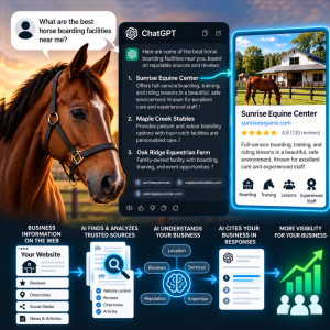 How AI works for equestrian brands